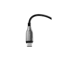 Pikkukuva 3 / 5: USB-C -kaapeli USB-sarjaan, suojattu, lataus 60W ja synkronointi 480 Mbps, 50 cm, CYGNETT, musta Svart
