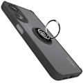 Miniatyrbillede 2 af 5: Coque til Oppo A58 med metalring, videostøtte, sort Svart