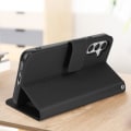 Miniatyrbillede 3 af 6: Panda Taske til Samsung S23 FE - AVIZAR - Video Support Wallet - Sort Svart