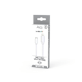 Pikkukuva 4 / 4: Lightning-kaapeli USB-C PD 27W Lataus ja Synkronointi POP-kokoelma 1,5 m Jaym Valkoinen Vit