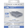 Miniatyrbillede 1 af 2: USB C Cube 45W Power Delivery UltraGaN Grå