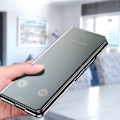 Pikkukuva 4 / 5: AVIZAR Samsung Galaxy Z Fold 4 Clear View -kotelo - musta - peililäpän videotuki Svart