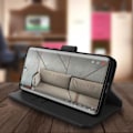 Miniatyrbild 4 av 4: Etui - AVIZAR - Samsung Galaxy S20 - Helt fodral - Korthållare - Videostöd funktion - Svart Svart
