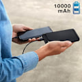 Pikkukuva 3 / 5: Ulkoinen akku 10000mAh 2 USB-lähtöporttia Digitaalinen LCD-näyttö Setty Black