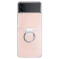 Miniatyrbillede 2 af 5: Samsung Galaxy Z Flip 4 Gel Silikone etui med original ring gennemsigtig