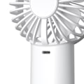 Miniatyrbillede 2 af 5: Bærbar 2-i-1 Blæser 4000mAh Batteri USB-C Opladning Lommelygte Akashi Hvid Vit