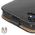 Miniatyrbillede 4 af 6: Etui til Samsung Galaxy A25 5G Vertical Flip med kortholder Sort Svart