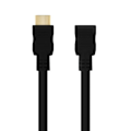 Miniatyrbild 1 av 4: HDMI-kabel - LINQ - Hane till Hona - 4K - 1,5 m - Dubbel ljud-/videoöverföring