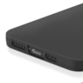 Miniatyrbillede 4 af 5: Coque til iPhone 16e Silikone Fleksibel Gummi Berøring Akashi Sort Svart