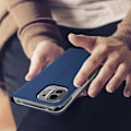 Miniatyrbild 4 av 4: Etui - Xiaomi - Mi 11 Lite / Mi 11 Lite 5G - Ekosätt - Mörkblå - Inbyggt stöd Midnattsblå