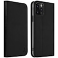 Miniatyrbillede 1 af 4: iPhone 12 Pro Max etui - AKASHI - Kortholder, Videostøtte - Sort øko-læder Svart