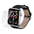 Pikkukuva 1 / 4: 3D kaareva 9H karkaistu lasi näytönsuoja Apple Watchille 40mm - AVIZAR - Läpinäkyvä
