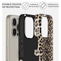 Pikkukuva 3 / 4: Coque pour iPhone 16 Pro Max MagSafe Tough Antichocs Modèle Player Burga Léopard kastanj