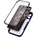 Miniatyrbillede 1 af 4: Coque iPhone 11 Pro Max - AVIZAR - Stødabsorberende - Plexiglas - Mørkeblå kant - Stiv Midnattsblå