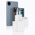 Miniatyrbillede 3 af 5: USB-C Power Delivery 20W Oplader Effektiv Kompakt LinQ Hvid Vit