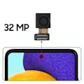 Miniatyrbild 3 av 4: Frontkamera för Samsung Galaxy A52 / A52s / A72 32MP Selfie Sensor Samsung Svart