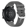 Miniatyrbild 2 av 5: Strap for Honor Magic Watch 2 46mm - AVIZAR - Textured Silikon - Mörkgrå Mörkgrå