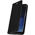 Pikkukuva 1 / 4: Lompakkosuojus - AVIZAR - Samsung Galaxy S8 Plus - Musta Nahka - Täysi Suojaus - Korttipaikat Svart