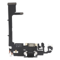 Miniatyrbillede 2 af 4: Lightning Opladerconnector - AVIZAR - iPhone 11 Pro - Sort - Inkluderer Mikrofon - Reparerer Opladningsproblemer Svart