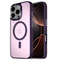 Pikkukuva 1 / 6: MagSafe-kuori iPhone 16 Pro Matta Frosted Takapuoli Violetti Reuna Lila