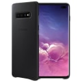 Miniatyrbillede 2 af 4: Coque - Samsung - Galaxy S10 - Læder - Stødabsorberende - Original beskyttelse Svart
