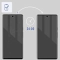 Pikkukuva 4 / 4: Suojakalvo - 3mk - Google Pixel 6 Pro - Itseparantuva - Antibakteerinen - Kirkas Valkoinen Transparent
