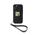 Pikkukuva 2 / 6: DKNY Wrist Strap Stock Logo - kotelo iPhonelle 14/15/13 (musta)