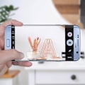 Pikkukuva 3 / 5: Samsung S7 Edge -takakamera - valokuvatunnistinmoduuli liitäntäkaapelilla