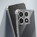 Pikkukuva 4 / 5: AVIZAR puolijäykkä kotelo Xiaomi 14T:lle - Iskunkestävä, vahvistetut kulmat, läpinäkyvä Transparent