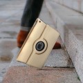 Miniatyrbillede 4 af 4: iPad Etui 2019 10.2 - AVIZAR - Fuldt Beskyttelse - Rotérbart Stativ 360° - Guld Gul Gult guld