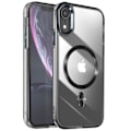 Pikkukuva 1 / 6: MagSafe-kuori iPhone XR:lle, lasinen takapinta, musta väri Svart