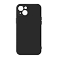 Pikkukuva 1 / 4: iPhone 13 kuori - ILMOITA - Puolijäykkä - Silikoni - Musta - Soft Touch -viimeistely Svart