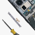 Miniatyrbillede 3 af 4: Strøm- og lydstyrkeknapkabel til Samsung Galaxy Note 20 Ultra Samsung Sort Svart