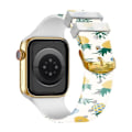 Pikkukuva 1 / 5: Rannekoru Apple Watchiin 41 / 40 / 38 mm silikoni ananaskuviolla monivärinen Flerfärgad