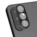 Pikkukuva 1 / 4: 2 kpl karkaistua lasia Samsung Galaxy A56:lle, kaareva 3D musta Svart