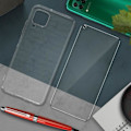 Miniatyrbillede 3 af 4: Huawei P40 Lite hårdt etui og 9H hærdet glas skærmfilm 4Smarts Transparent White Vit