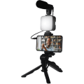 Miniatyrbillede 1 af 4: Livestreaming Vlogging Smartphone Kit Youtube sociale netværk