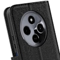 Miniatyrbillede 4 af 5: Étui til Xiaomi Redmi 14C Pung med Håndledsrem Mayaxess Sort Svart
