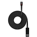 Miniatyrbild 2 av 4: Officiell Crosscall USB till micro USB-kabel Svart 1,2m