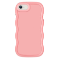 Miniatyrbild 1 av 5: Siliconfåtölj för iPhone 7, 8, SE 2020 och SE 2022 Stötsäker Rosa Rosa