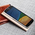Miniatyrbillede 4 af 6: Motorola Moto G5 / Lenovo Moto G5 flip case pung stander funktion