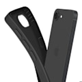 Miniatyrbillede 3 af 5: Coque til iPhone 16e Silikone Fleksibel Gummi Berøring Akashi Sort Svart
