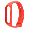 Pikkukuva 1 / 6: Rannekoru Xiaomi Mi Band 5 / 6 / 7 Silicone Soft Touch -vedenpitävälle punainen Röd