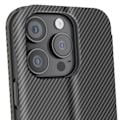 Pikkukuva 4 / 6: iPhone 15 Pro Hiilikuitukuoret, Video-Tuki ja Anti-RFID Musta musta