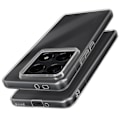 Miniatyrbild 2 av 5: Coque för Xiaomi 14T Pro Silikon Mjuk Mayaxess Transparent Transparent
