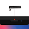 Miniatyrbillede 3 af 4: Intern højttalergrill til iPhone XR - AVIZAR - Sort - Beskyttelse mod vand og støv Svart