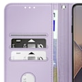 Pikkukuva 3 / 5: Kotelo Motorola Edge 60 Fusion ja Edge 60 Lompakko 3D Laventelikuviolla Lila