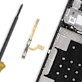 Miniatyrbillede 4 af 4: Nappe knap til strøm og volumen til Samsung Galaxy A06 sort Svart