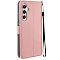 Miniatyrbillede 1 af 5: Pung etui til Samsung S23 FE - MAYAXESS - Champagne Pink - Stand og håndledsrem funktion Rosa