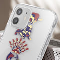 Pikkukuva 4 / 5: Suojakuori iPhone 12:lle ja 12 Prolle Silicone Gel Jovial Pattern Thin Lightweight Adidas Transparent